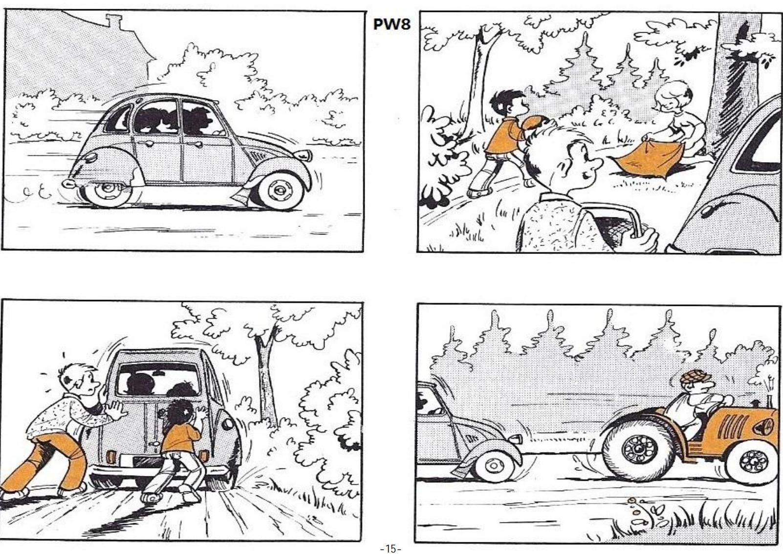 Reading Town visual narrative writing materials